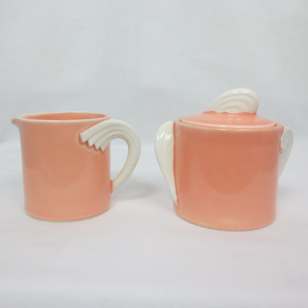 Fujimori Kato Kogei Japan Cream & Sugar Bowl with Lid